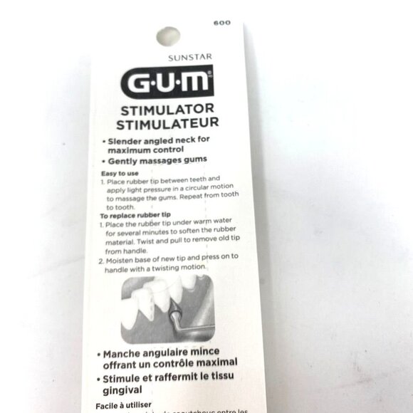 Butler Sunstar GUM Stimulator 2 Pack Oral Gum Health Hygiene Dental - Picture 6 of 10